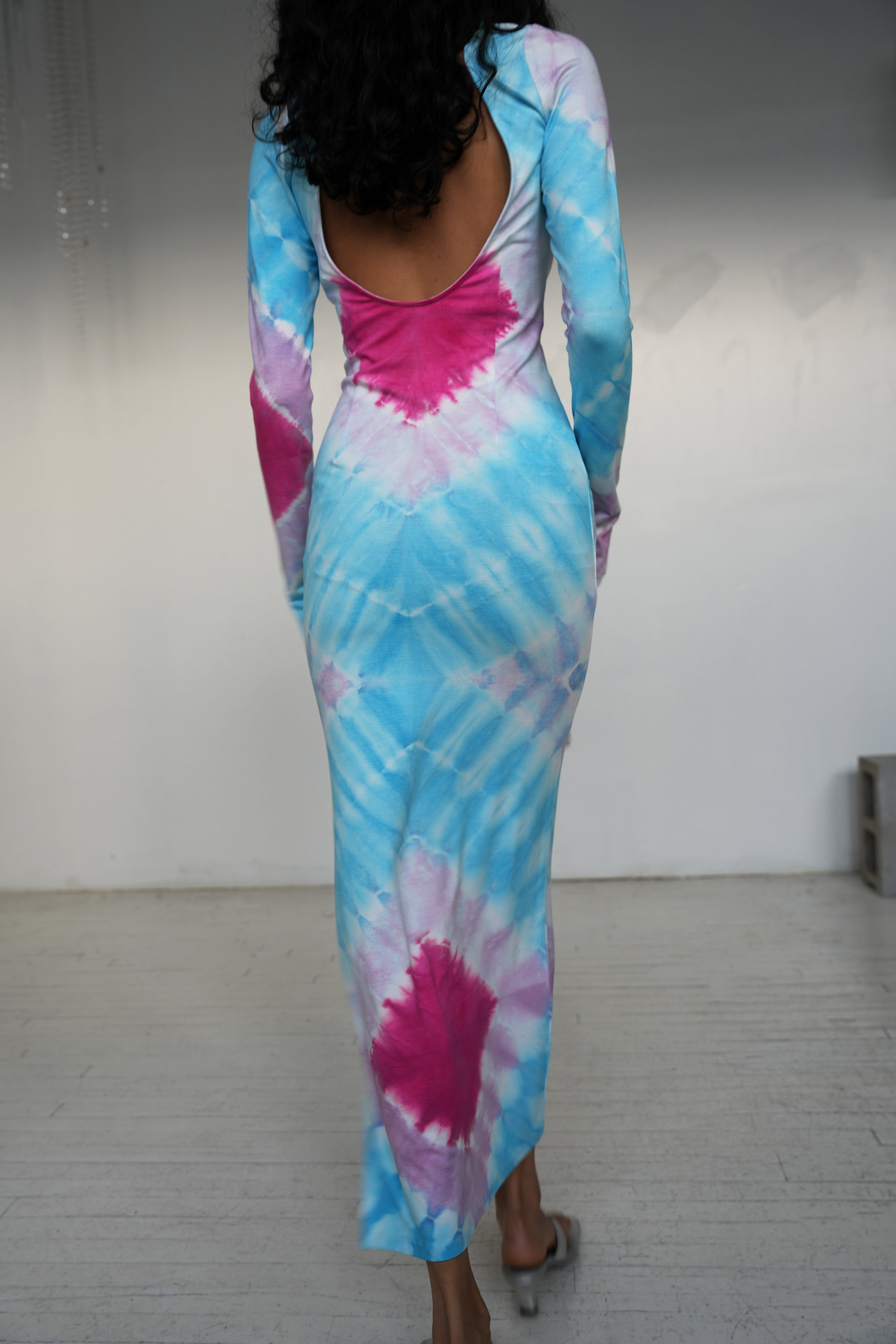 Abacaxi Tie-Dye Tara Dress