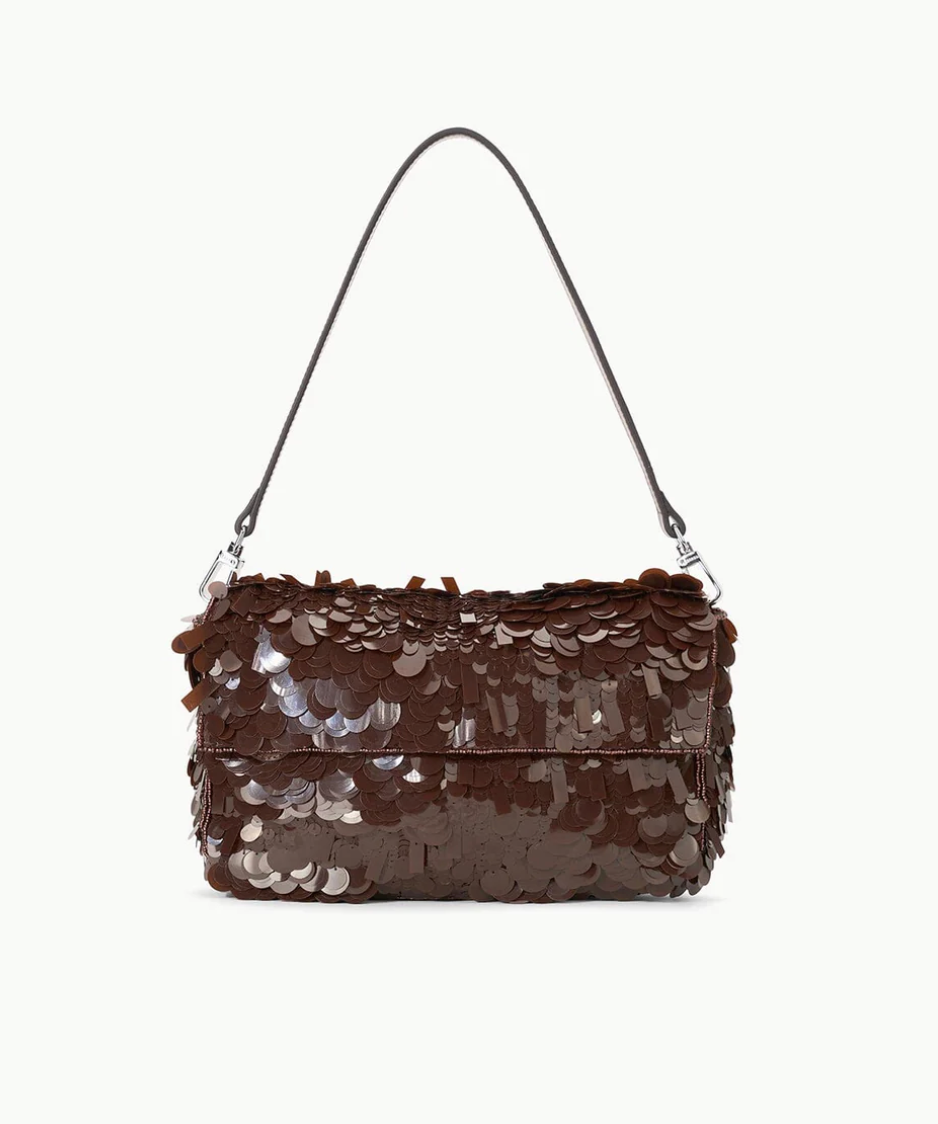 Staud Timmy Sequin Bag