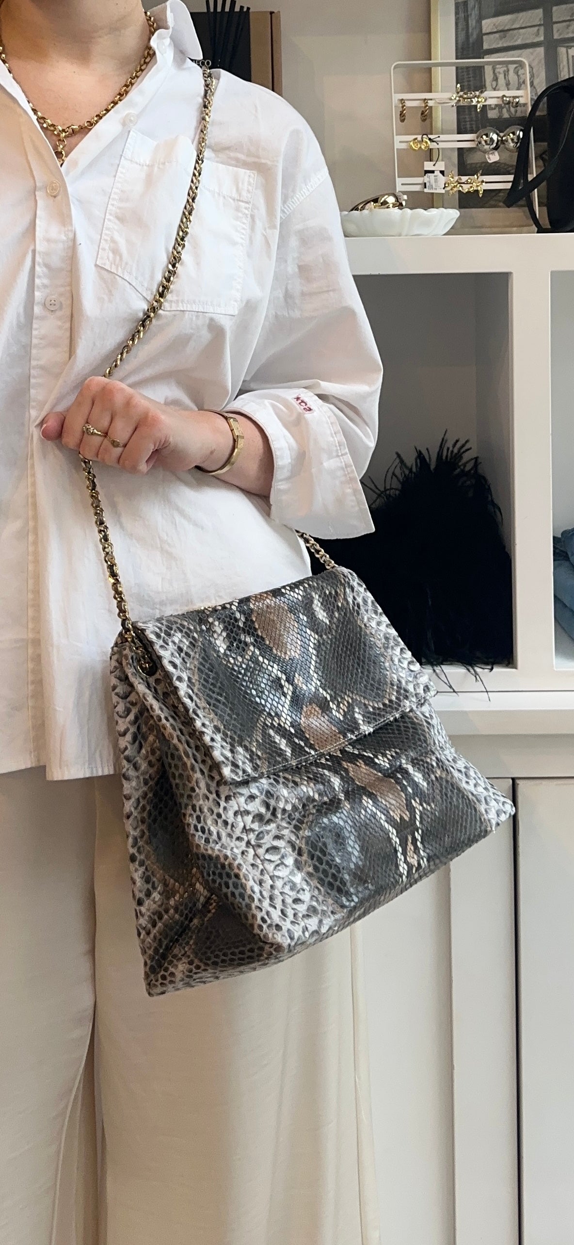 Beirn Tine Handbag - Multi Tan