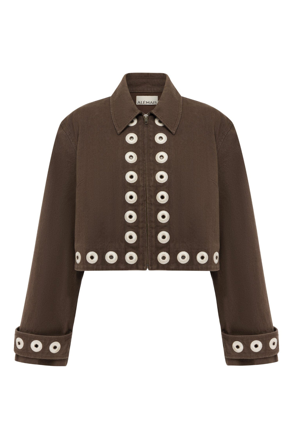 ALÉMAIS Tobe Denim Jacket - Chocolate