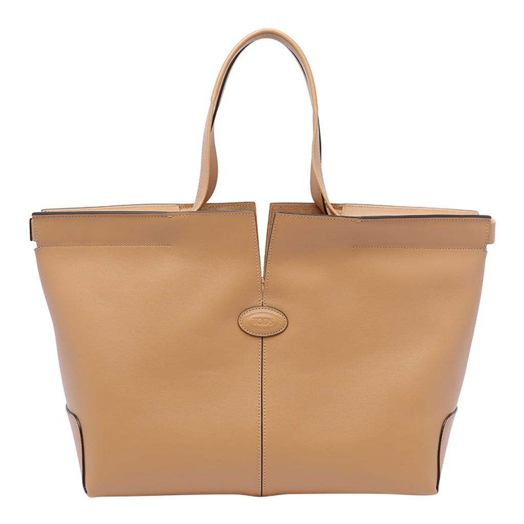 Tod's Di Bag Folio Small-Medium Tote - Beige