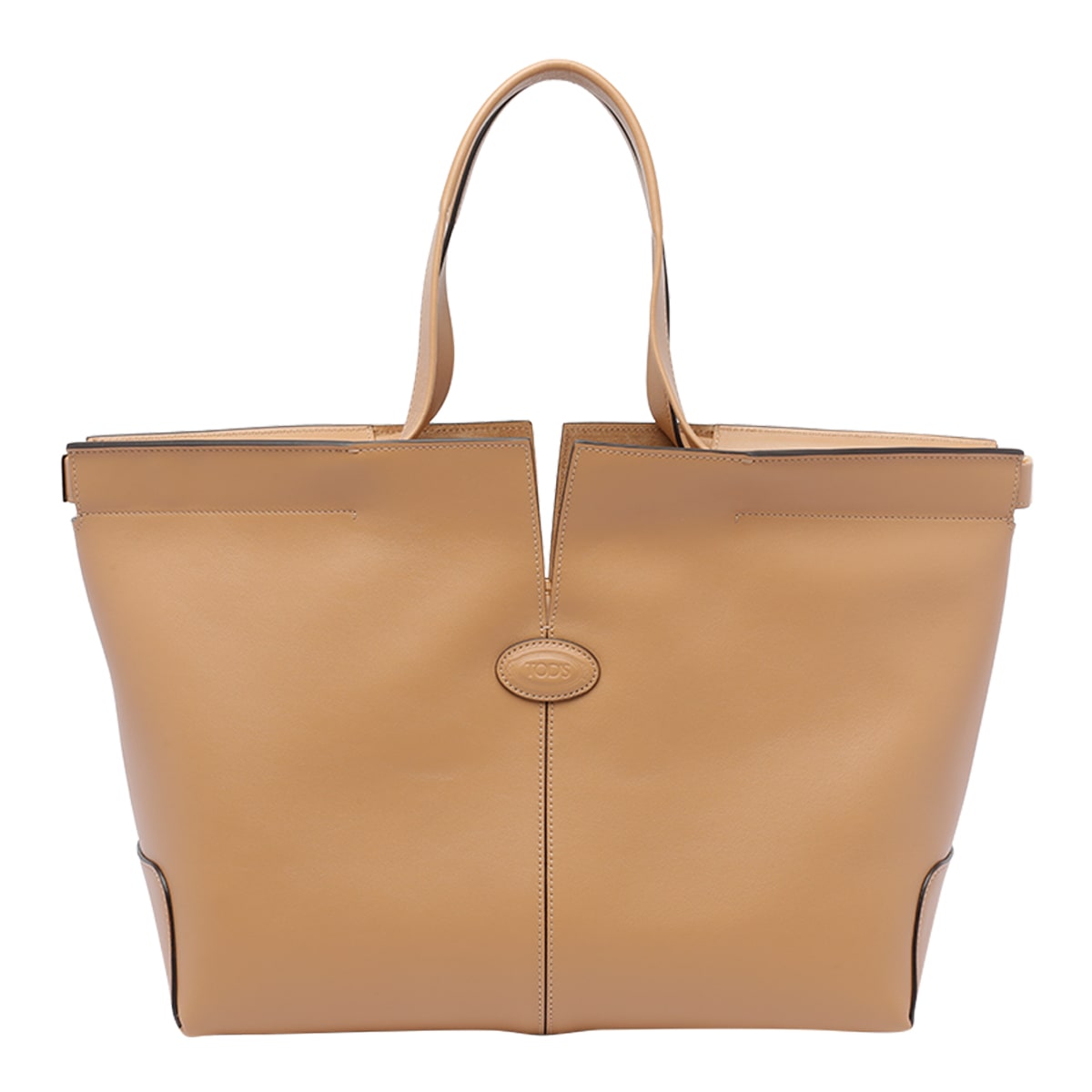 Tod's Di Bag Folio Small-Medium Tote - Beige
