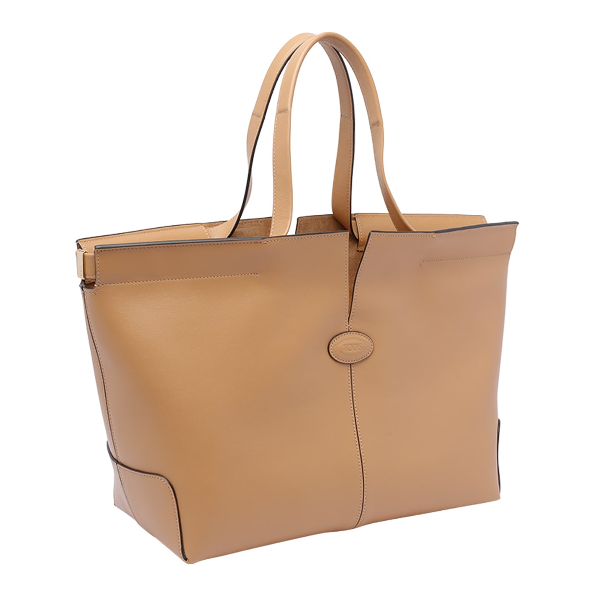 Tod's Di Bag Folio Small-Medium Tote - Beige