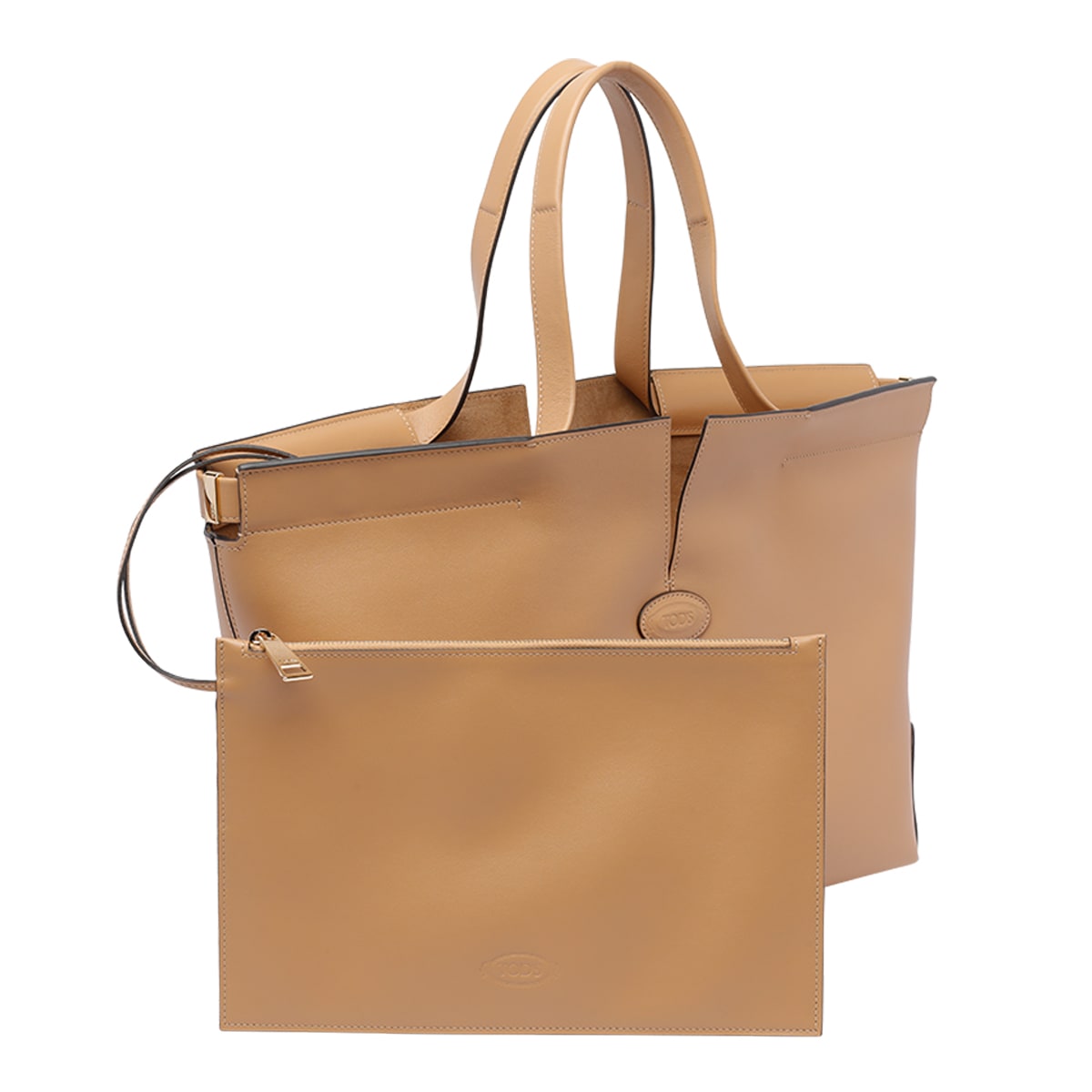 Tod's Di Bag Folio Small-Medium Tote - Beige