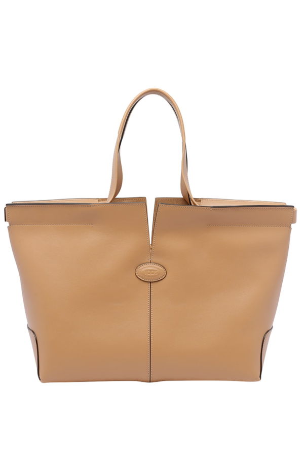Tod's Di Bag Folio Small-Medium Tote - Beige