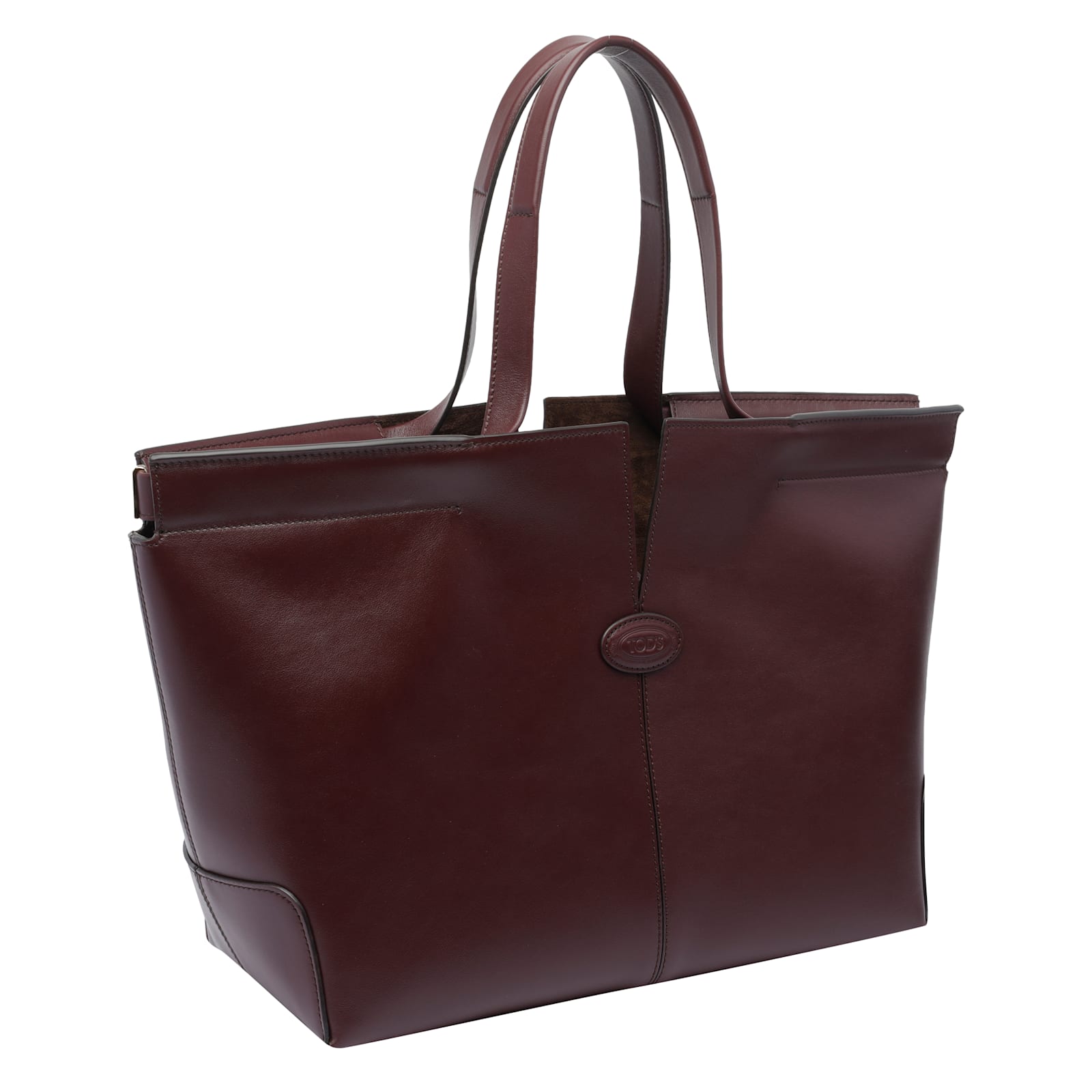 Tod's Di Bag Folio Small Medium Tote - Brown