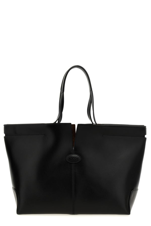 Tod's Di Bag Folio Tote - Black