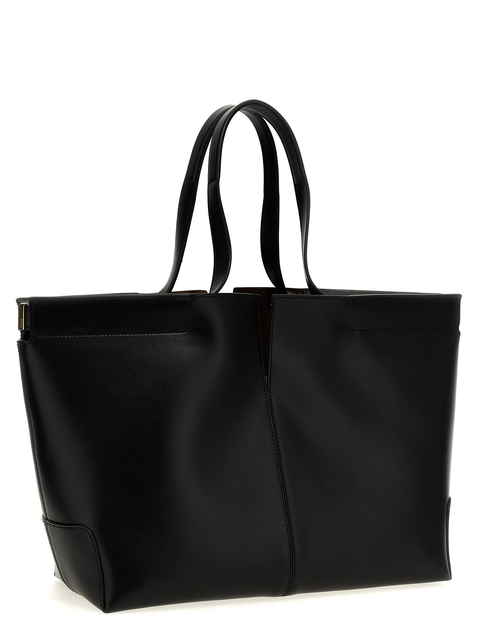 Tod's Di Bag Folio Tote - Black