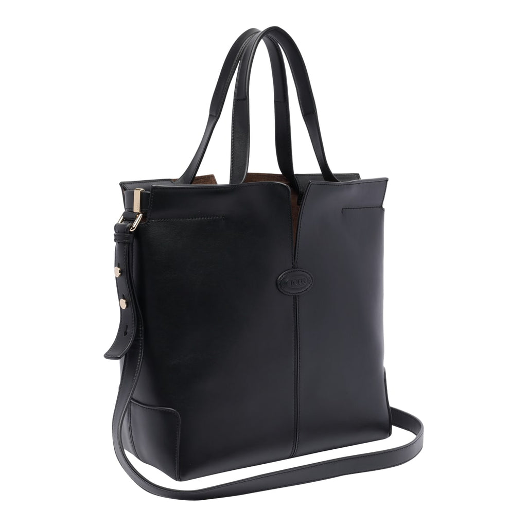 Tod's Di Folio Shopping Bag - Black