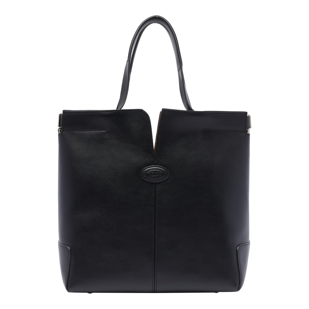 Tod's Di Folio Shopping Bag - Black