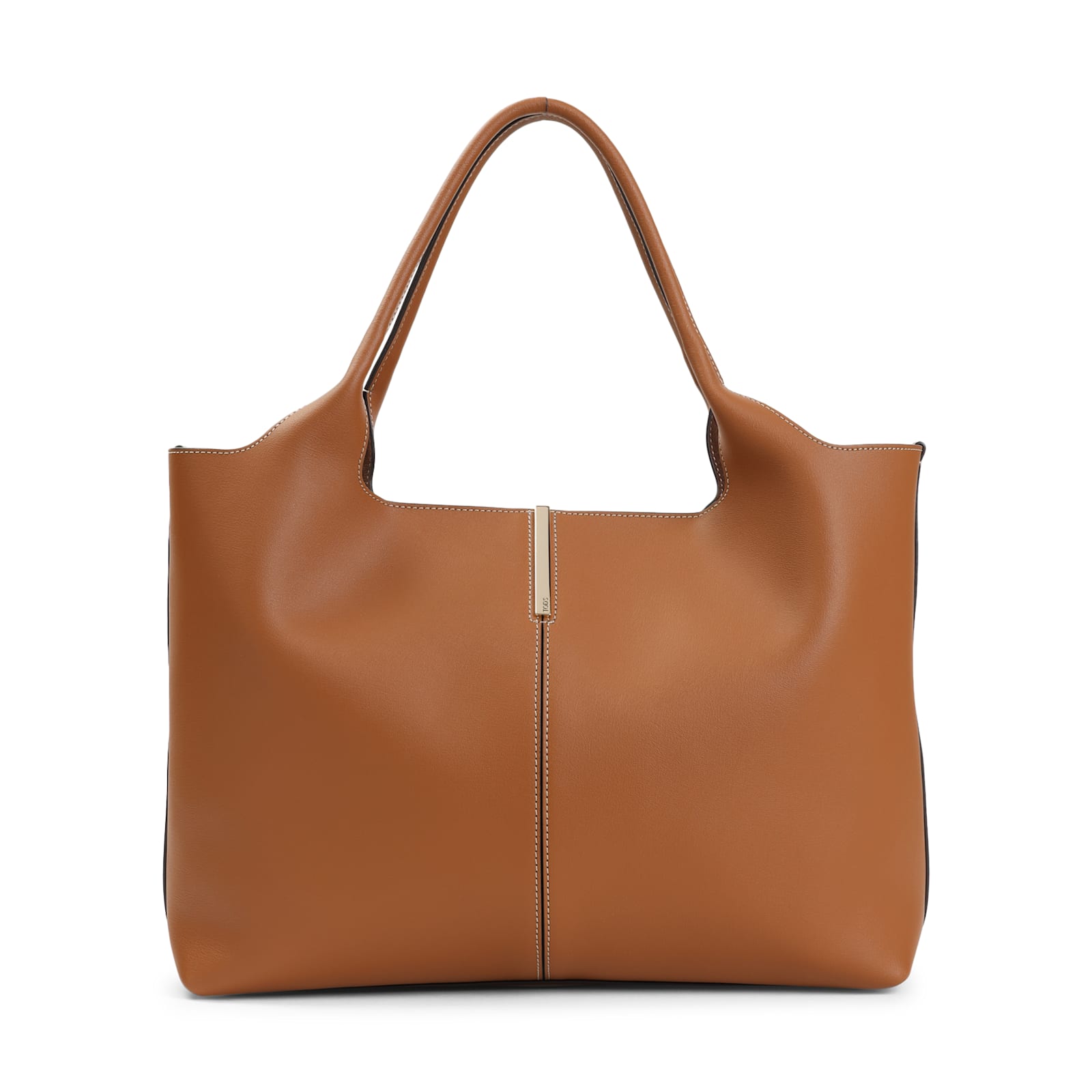 Tod's Ebr Shopping Tote Bag - Kenia Cacao