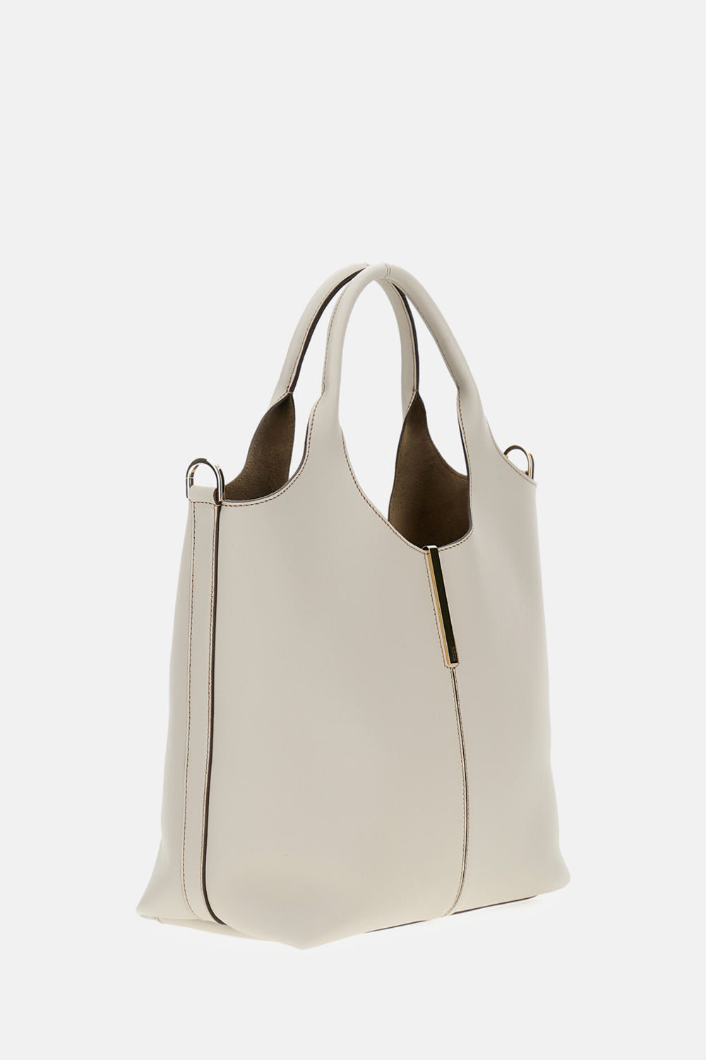 Tod's Ebr Small Two Handles Shoulder Bag - White