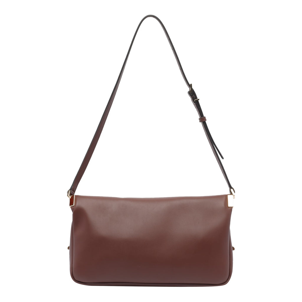 Tod's Leather Flap Bag - Brown