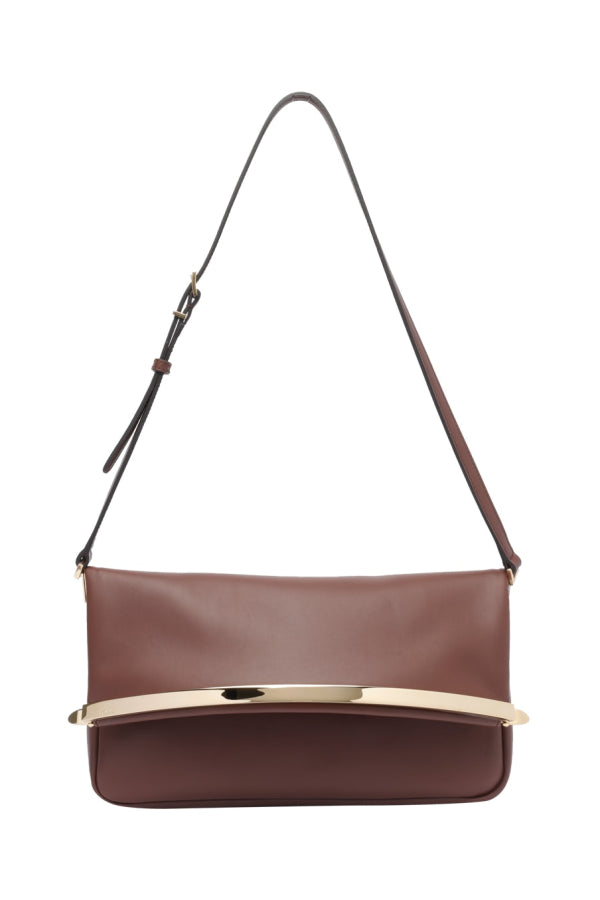 Tod's Leather Flap Bag - Brown