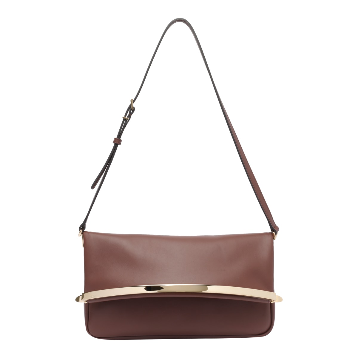 Tod's Leather Flap Bag - Brown
