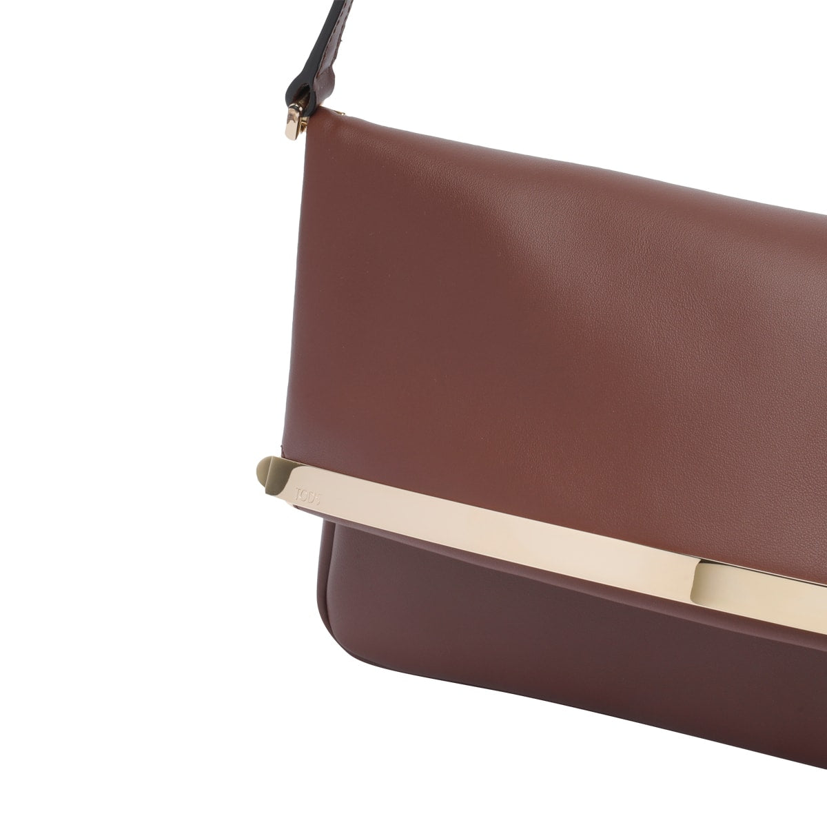 Tod's Leather Flap Bag - Brown