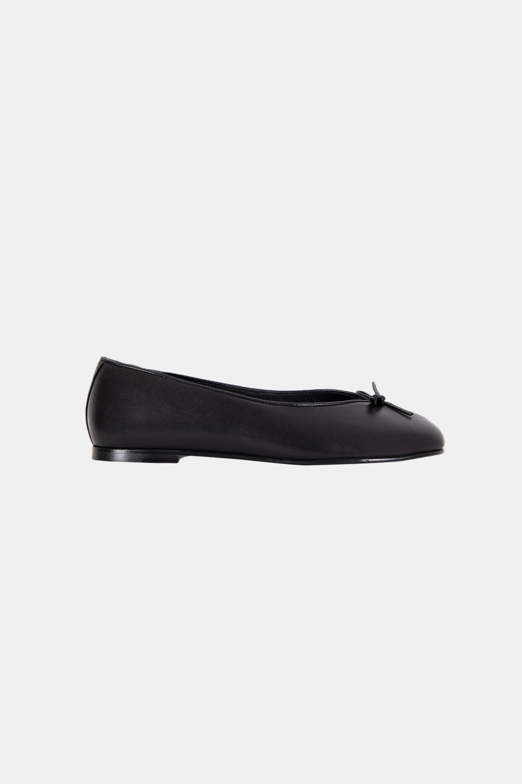 Sandy Liang Toe Ballerina Flats - Black