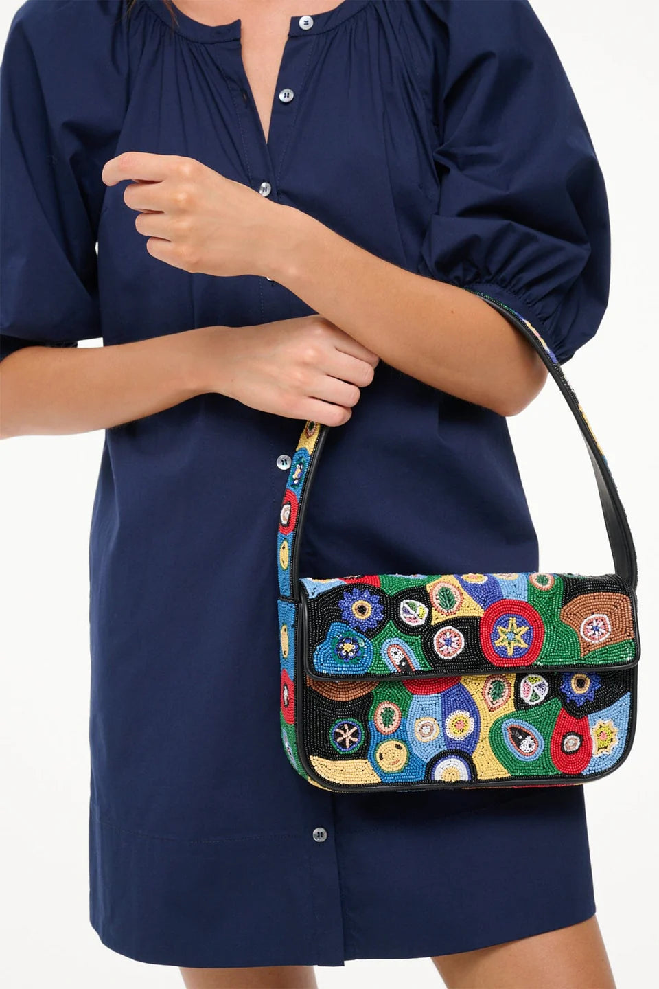 Staud Tommy Beaded Bag