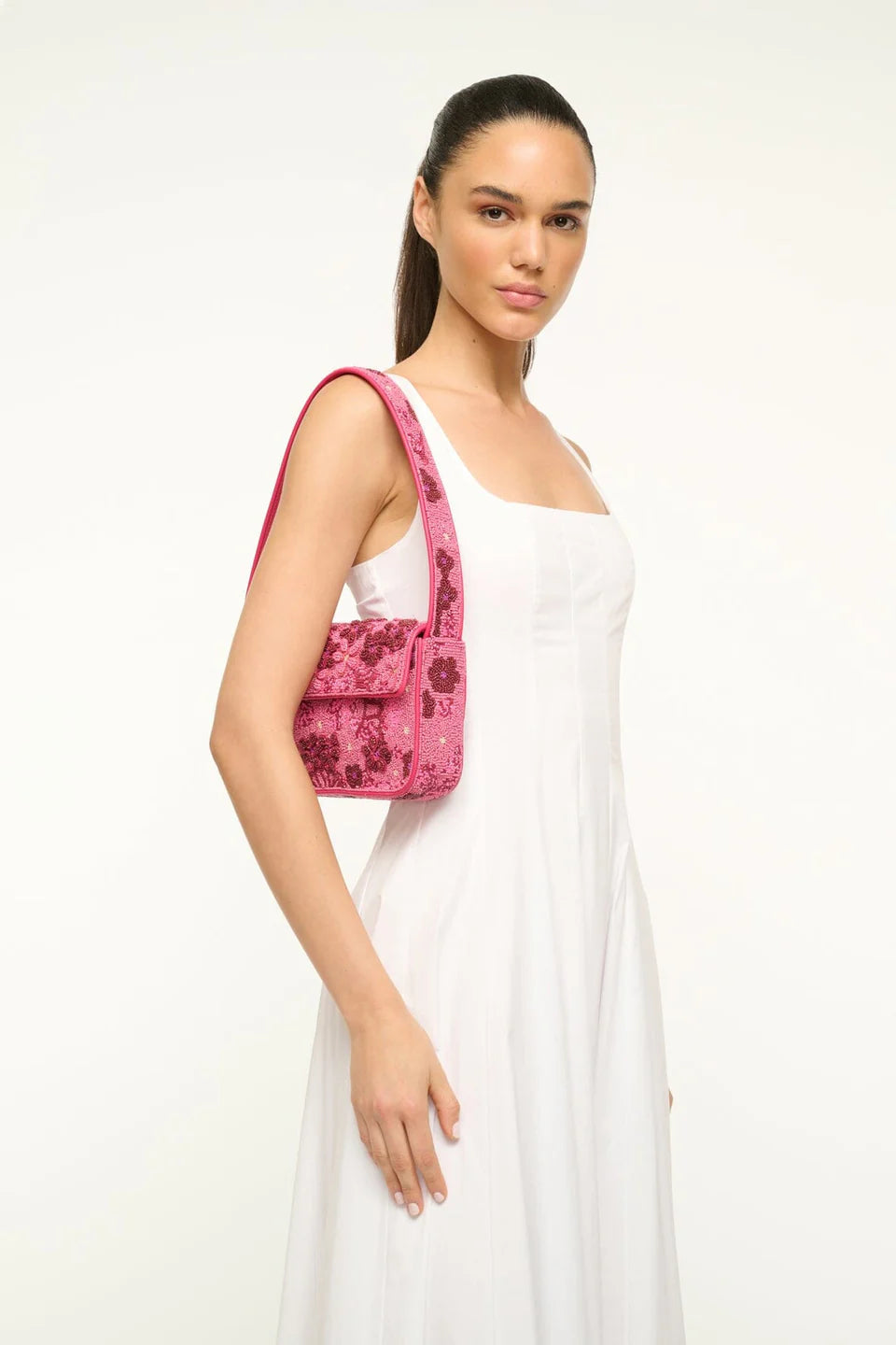 Staud Tommy Beaded Bag