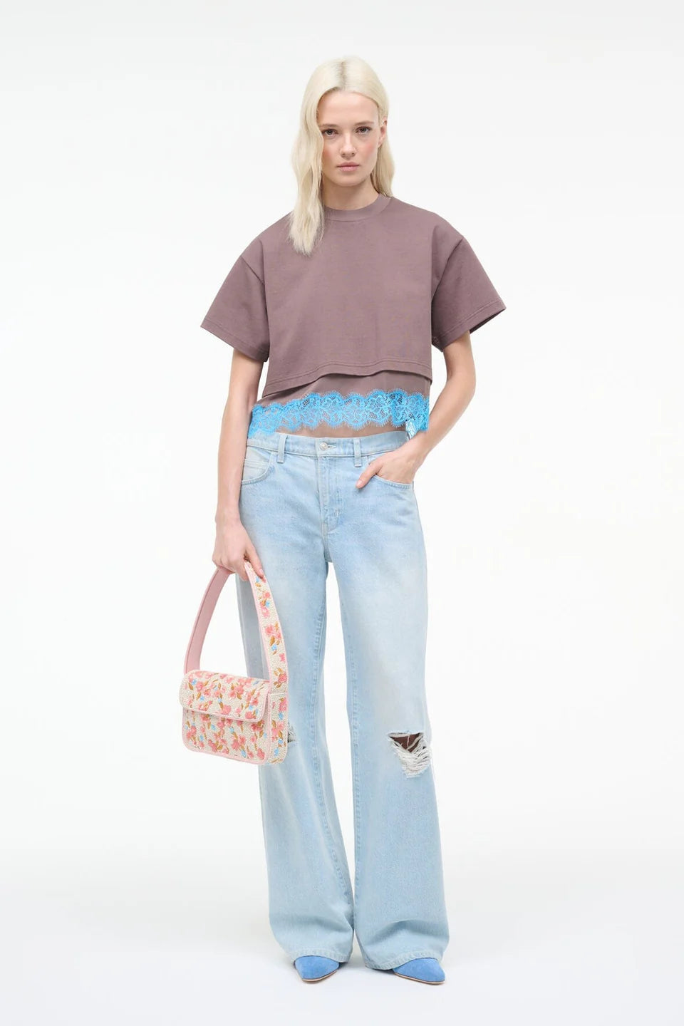 Staud Tommy Beaded Bag