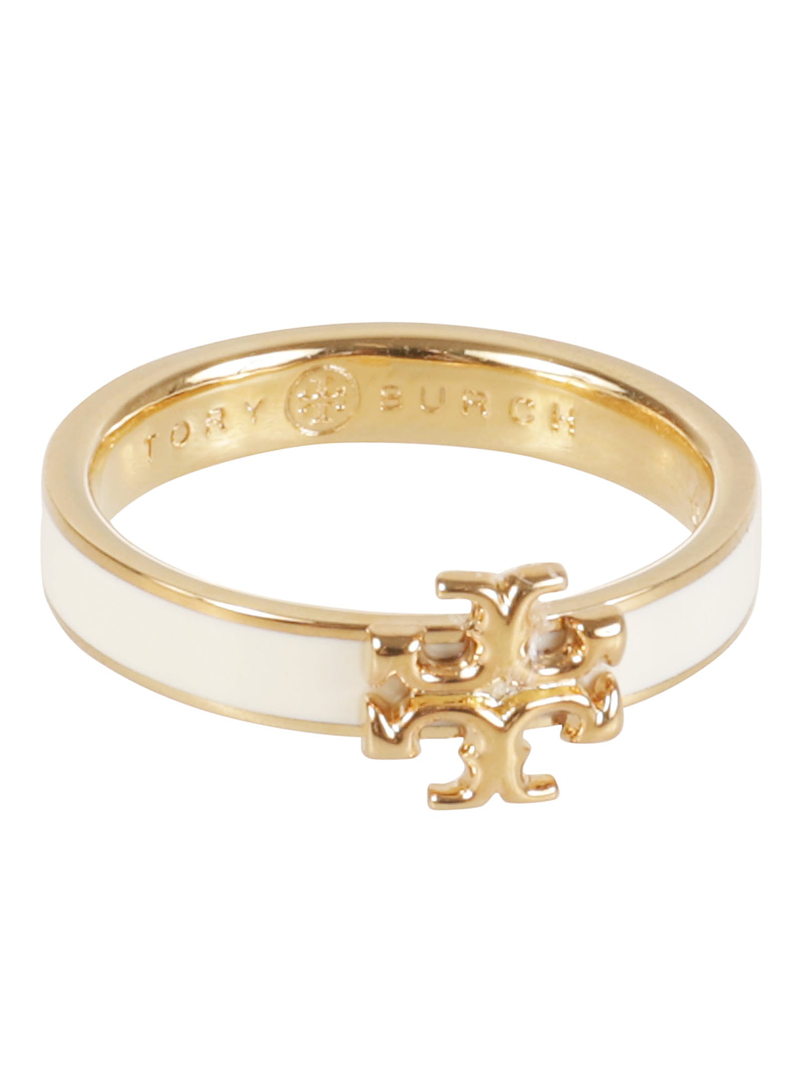 Tory Burch Kira Enamel Ring - Tory Gold
