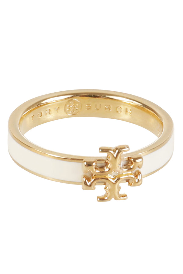 Tory Burch Kira Enamel Ring - Tory Gold