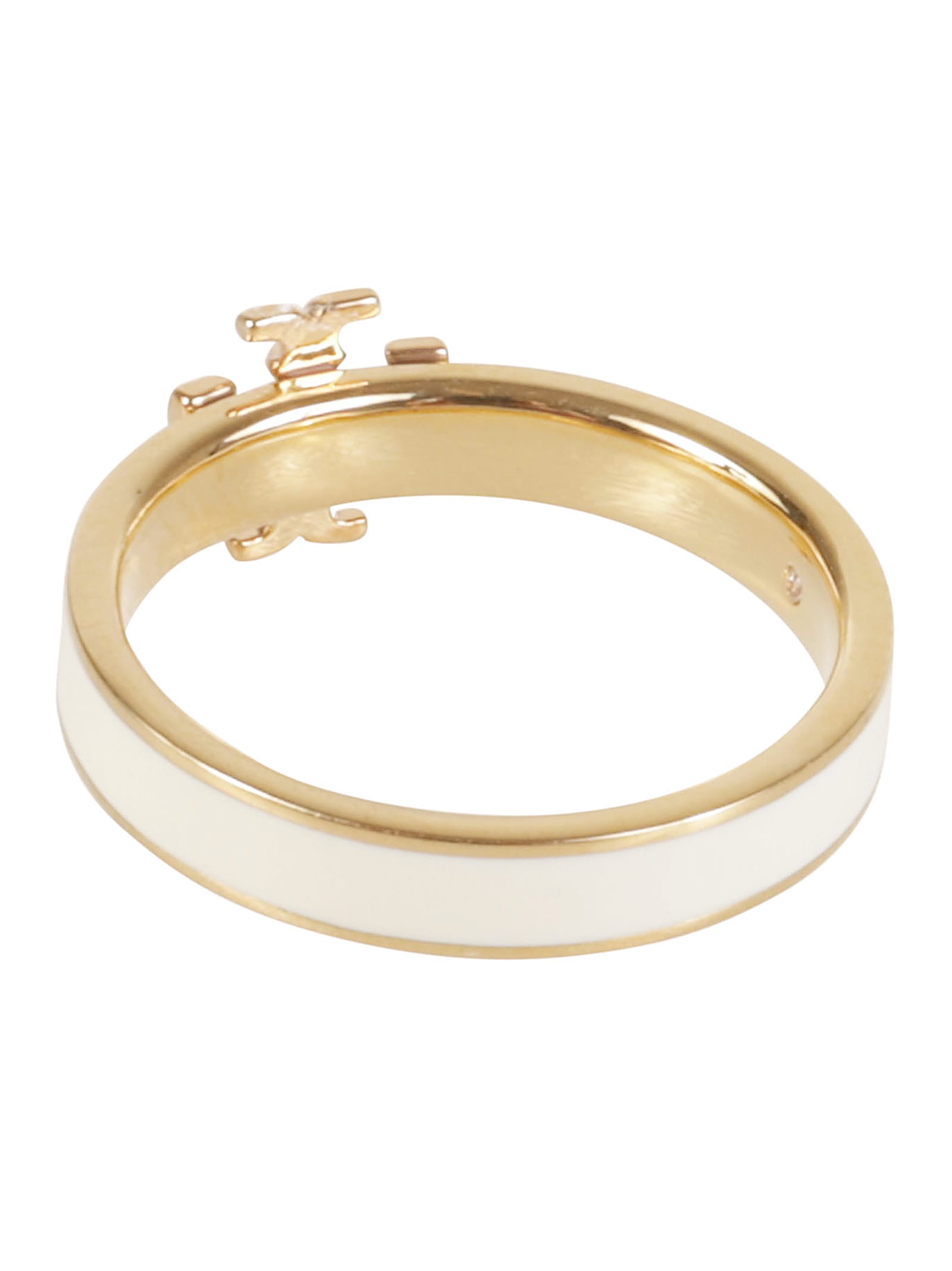 Tory Burch Kira Enamel Ring - Tory Gold