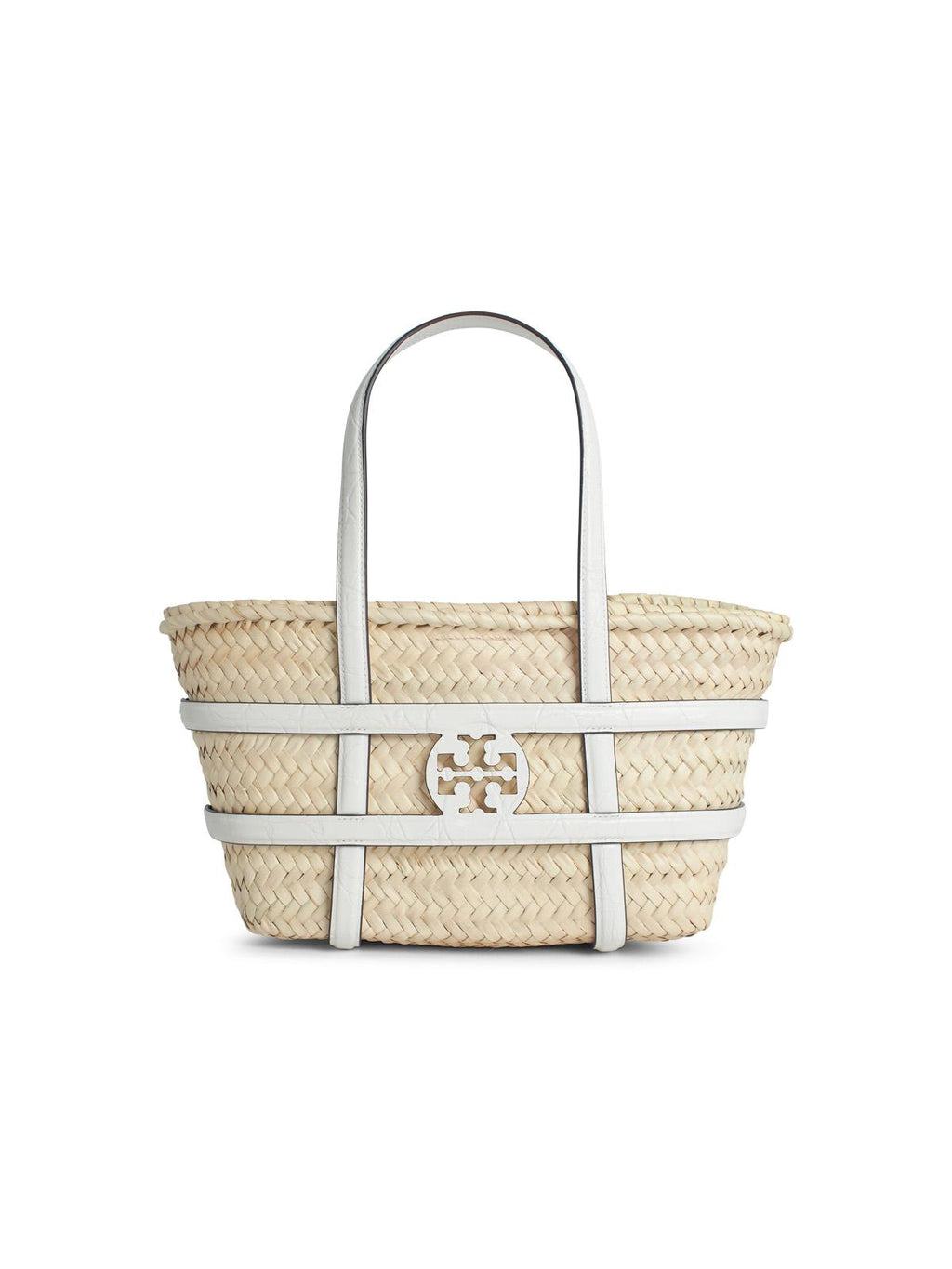 Tory Burch Small Ella Shopping Bag - White