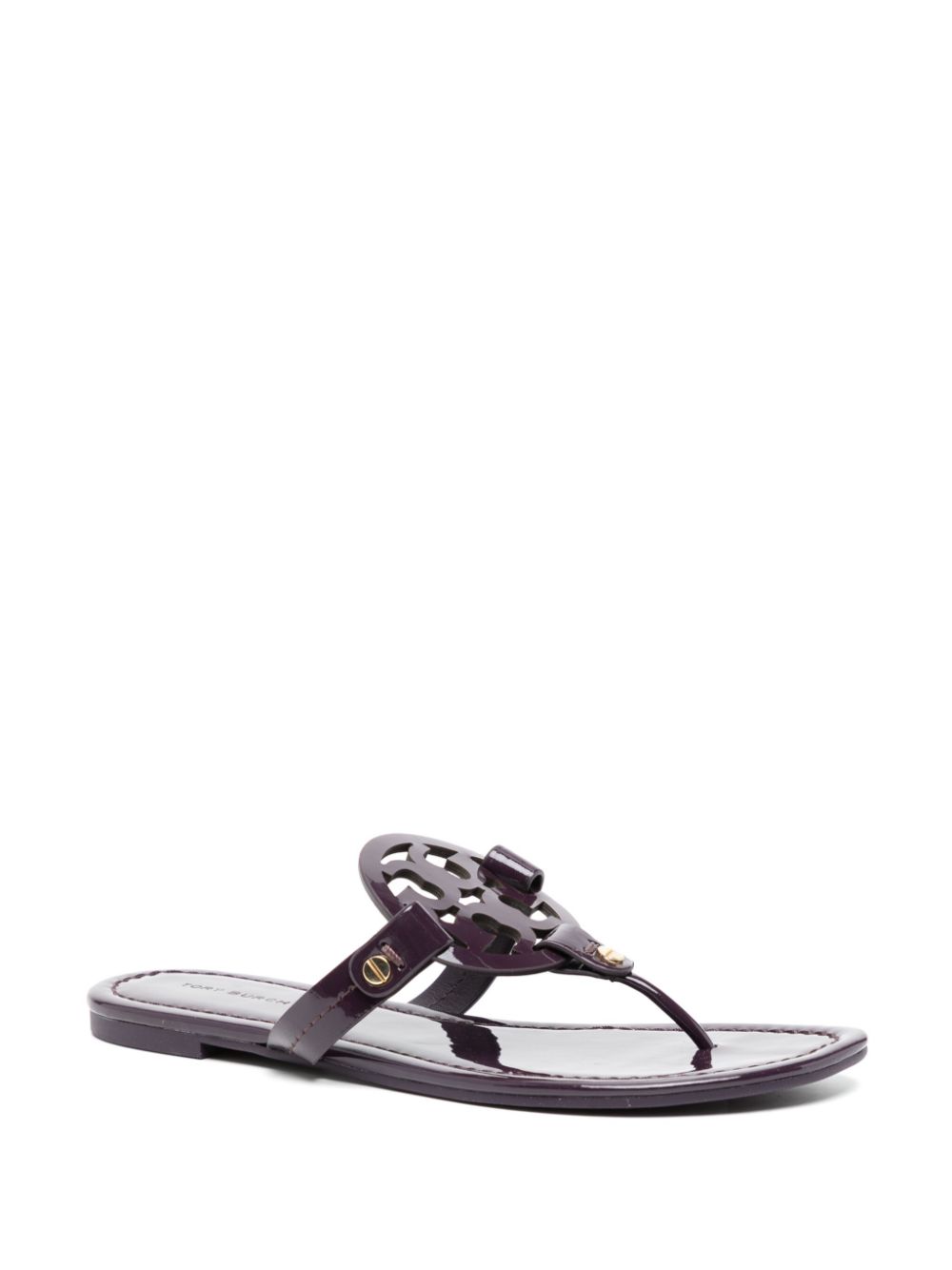 Tory Burch Miller Patent Sandal - Purple