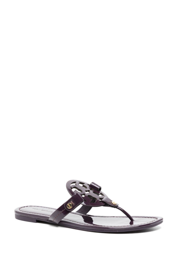 Tory Burch Miller Patent Sandal - Purple