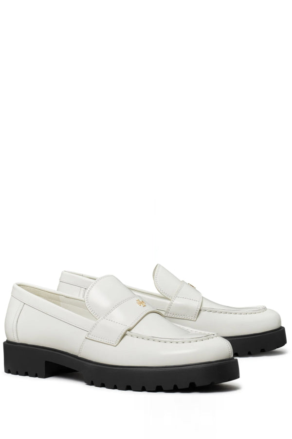 Tory Burch Classic Lug Sole Loafer - Dove White