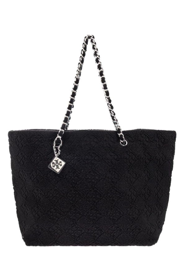 Tory Burch Ella Chain Tote - Black