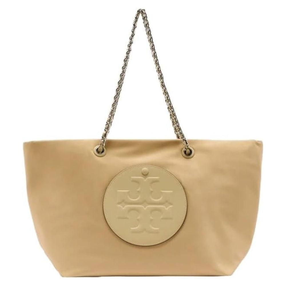 Tory Burch Ella Large Chain Tote - Praline