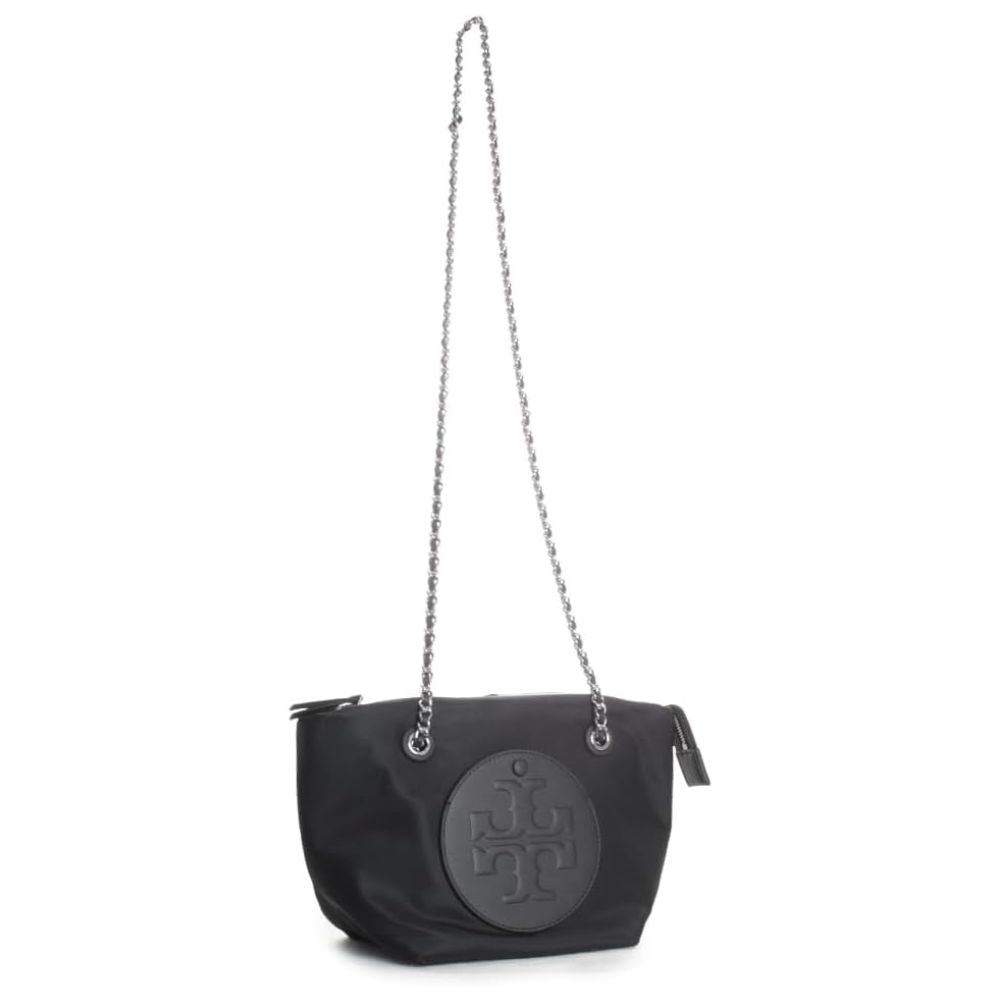 Tory Burch Ella Small Chain Crossbody - Black