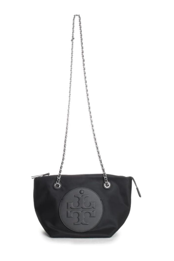 Tory Burch Ella Small Chain Crossbody - Black
