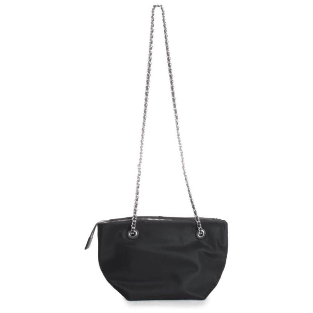 Tory Burch Ella Small Chain Crossbody - Black