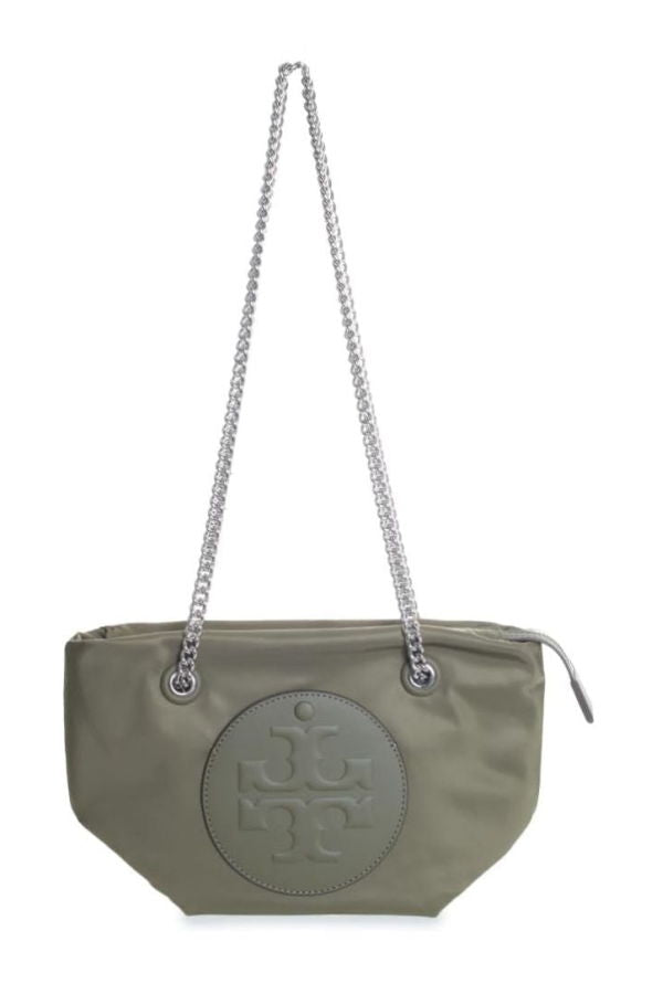 Tory Burch Ella Small Chain Crossbody - Green Khaki