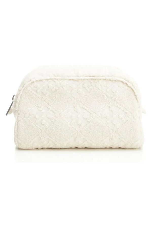 Tory Burch Ella Terry Pouch - Pearl