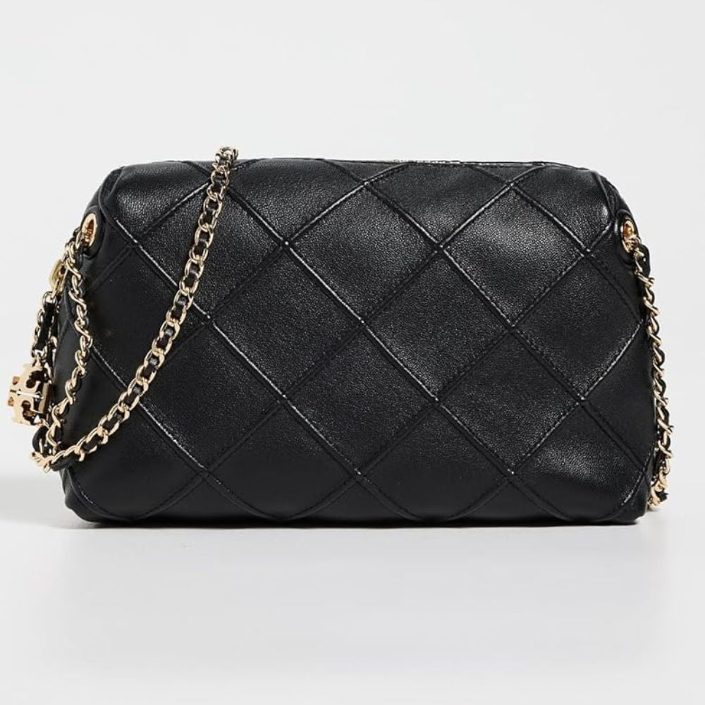 Tory Burch Fleming Small Crossbody Bag - Black
