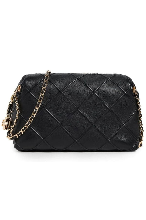 Tory Burch Fleming Small Crossbody Bag - Black