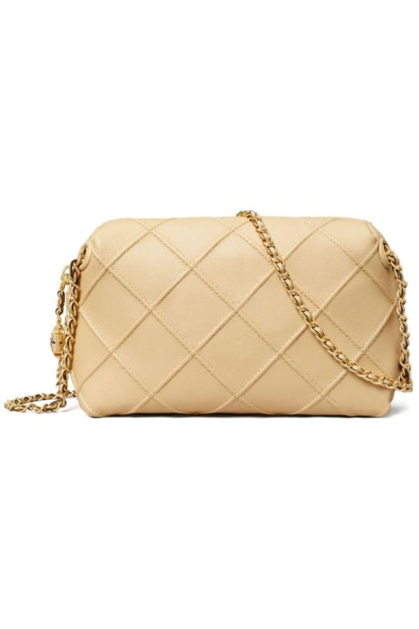 Tory Burch Fleming Small Crossbody Bag - Vanilla Soft Serve