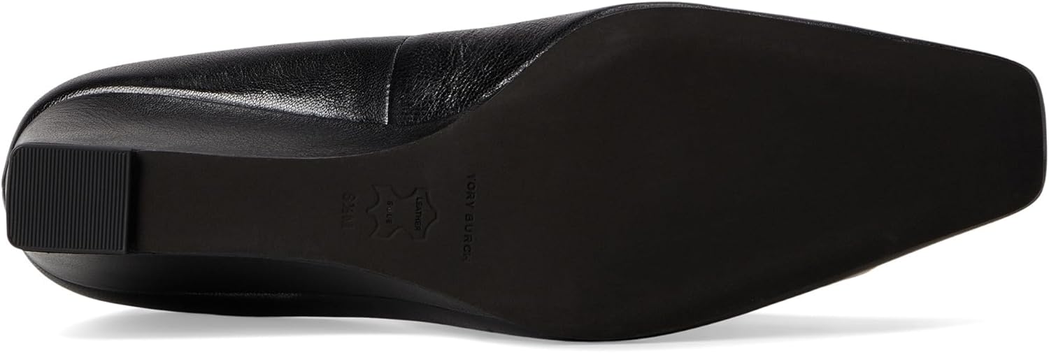 Tory Burch Georgia 55mm Leather Wedge - Perfect Black
