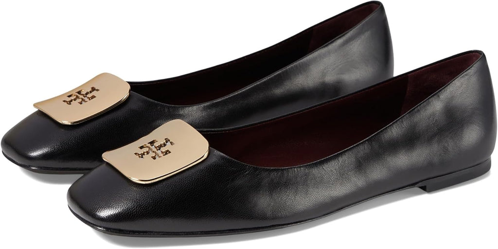 Tory Burch Georgia Ballet Flats - Perfect Black