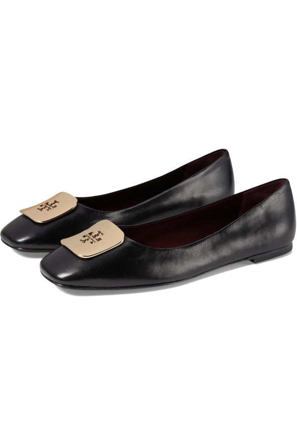 Tory Burch Georgia Ballet Flats - Perfect Black