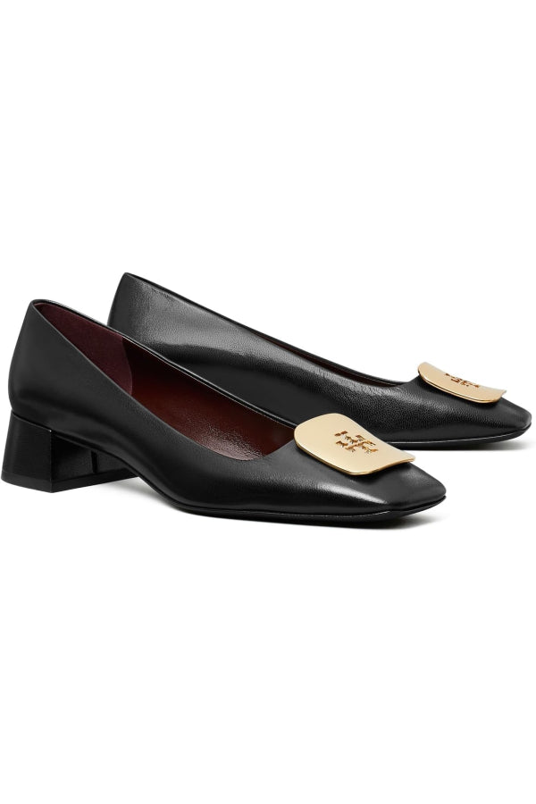 Tory Burch Georgia Leather Pump - Perfect Black