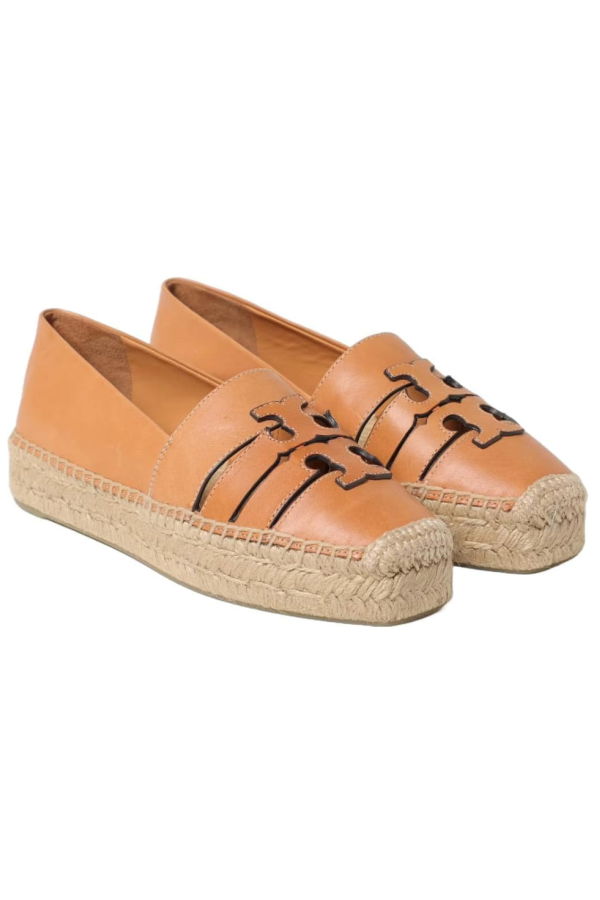 Tory Burch Ines Multi Strap Platform Espadrille - Camello