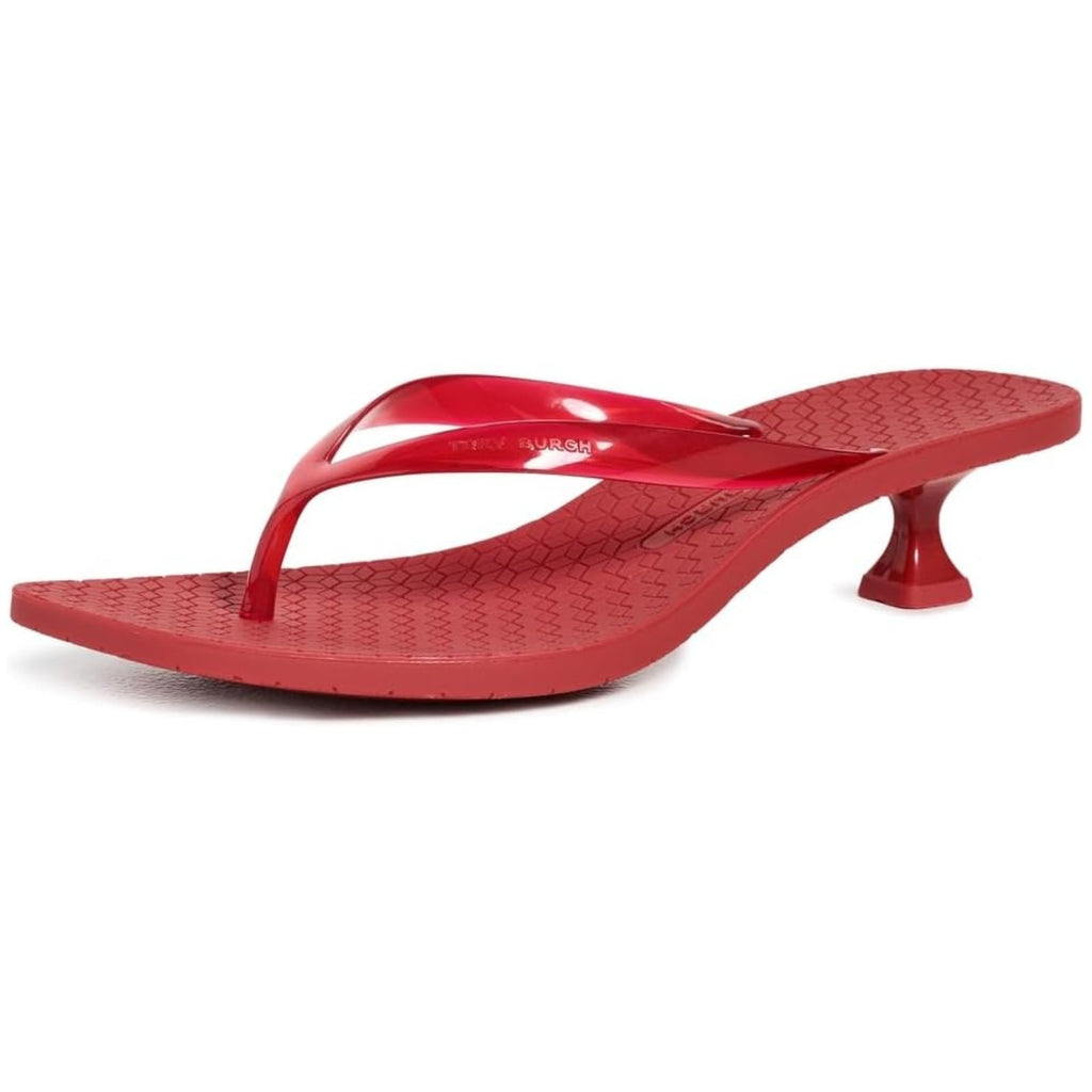 Tory Burch Jelly Heel Flip Flop - Toucan Red