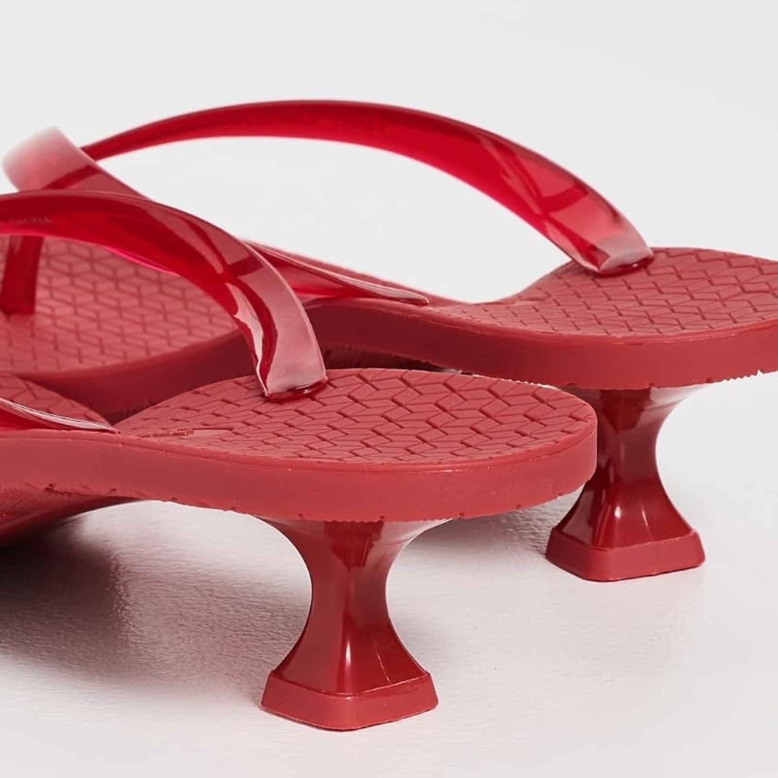 Tory Burch Jelly Heel Flip Flop - Toucan Red
