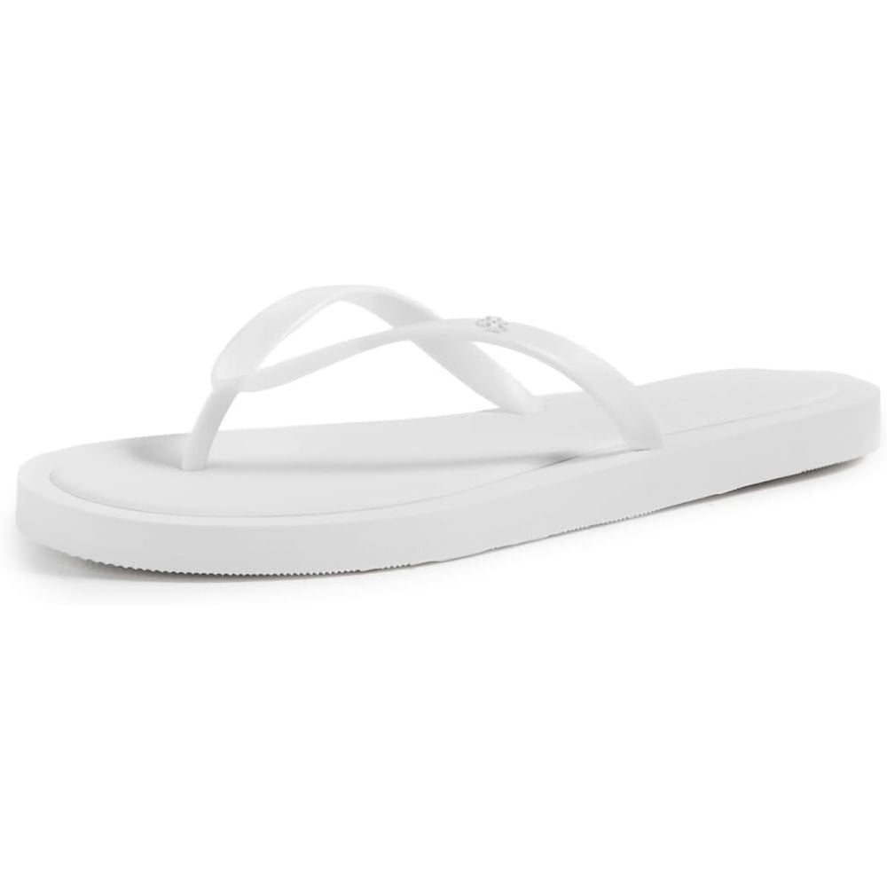 Tory Burch Kira Padded Flip-Flops - Optic White