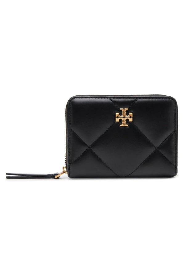 Tory Burch Kira Zip-Around Wallet - Black
